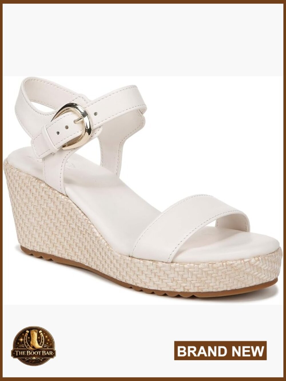 Wedge Espadrille Sandals with Platform Toe Adjustable Strap